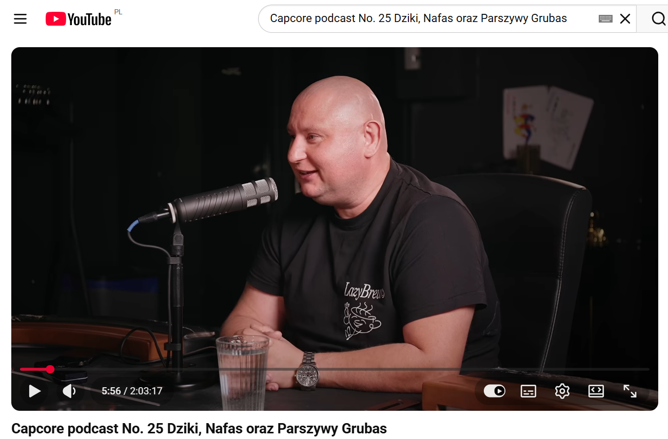 Capcore podcast No. 25 Dziki, Nafas oraz Parszywy Grubas  